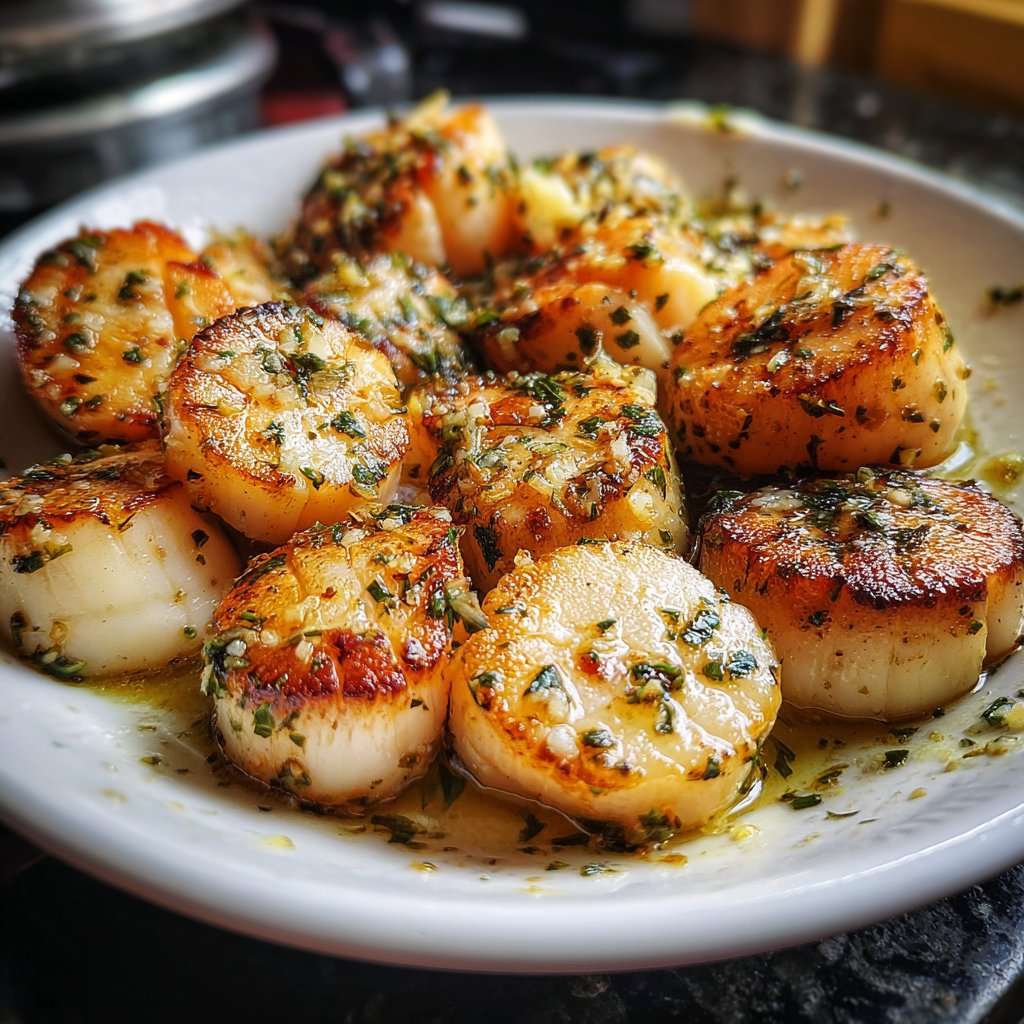 Easy Scallops Dinner