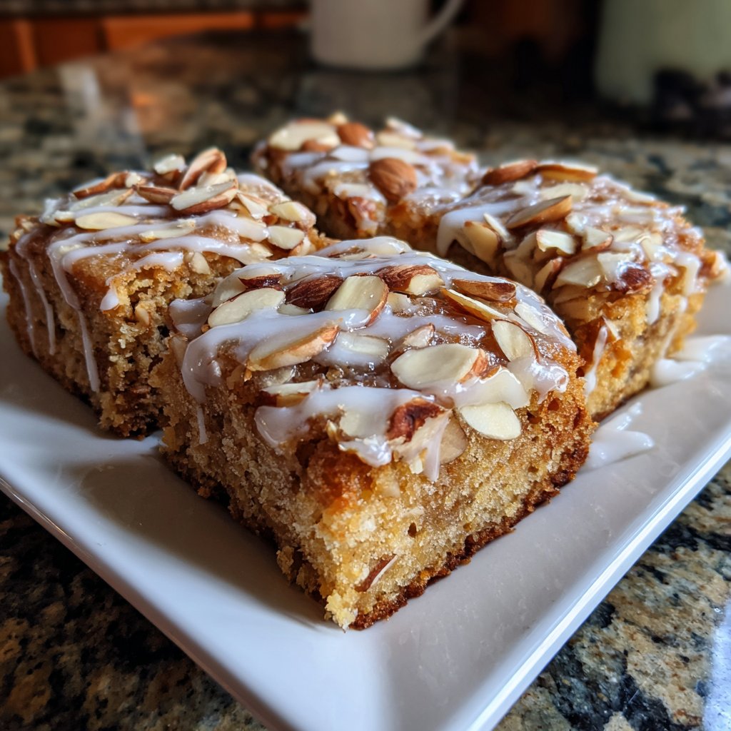 Vanilla Almond Breakfast Squares