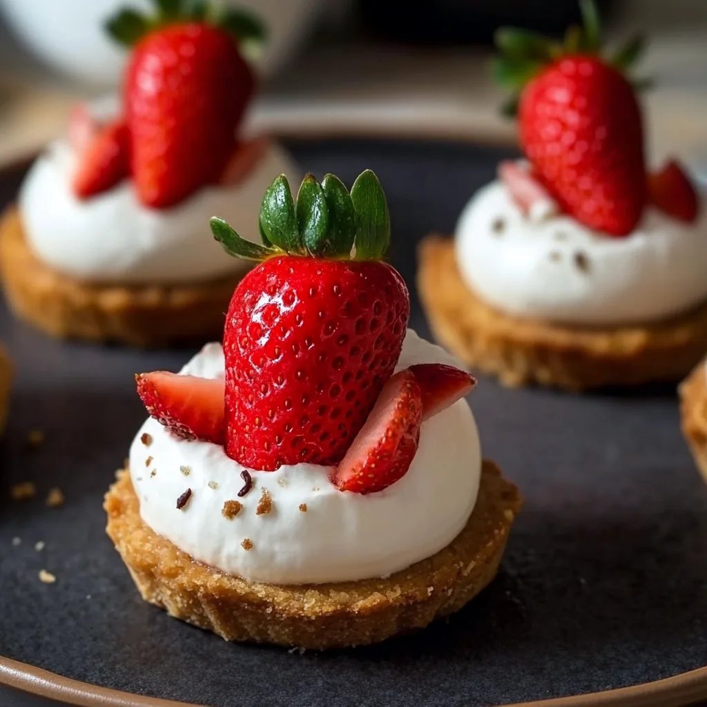 Miffy Strawberry Cheesecake Tartlets 🍓