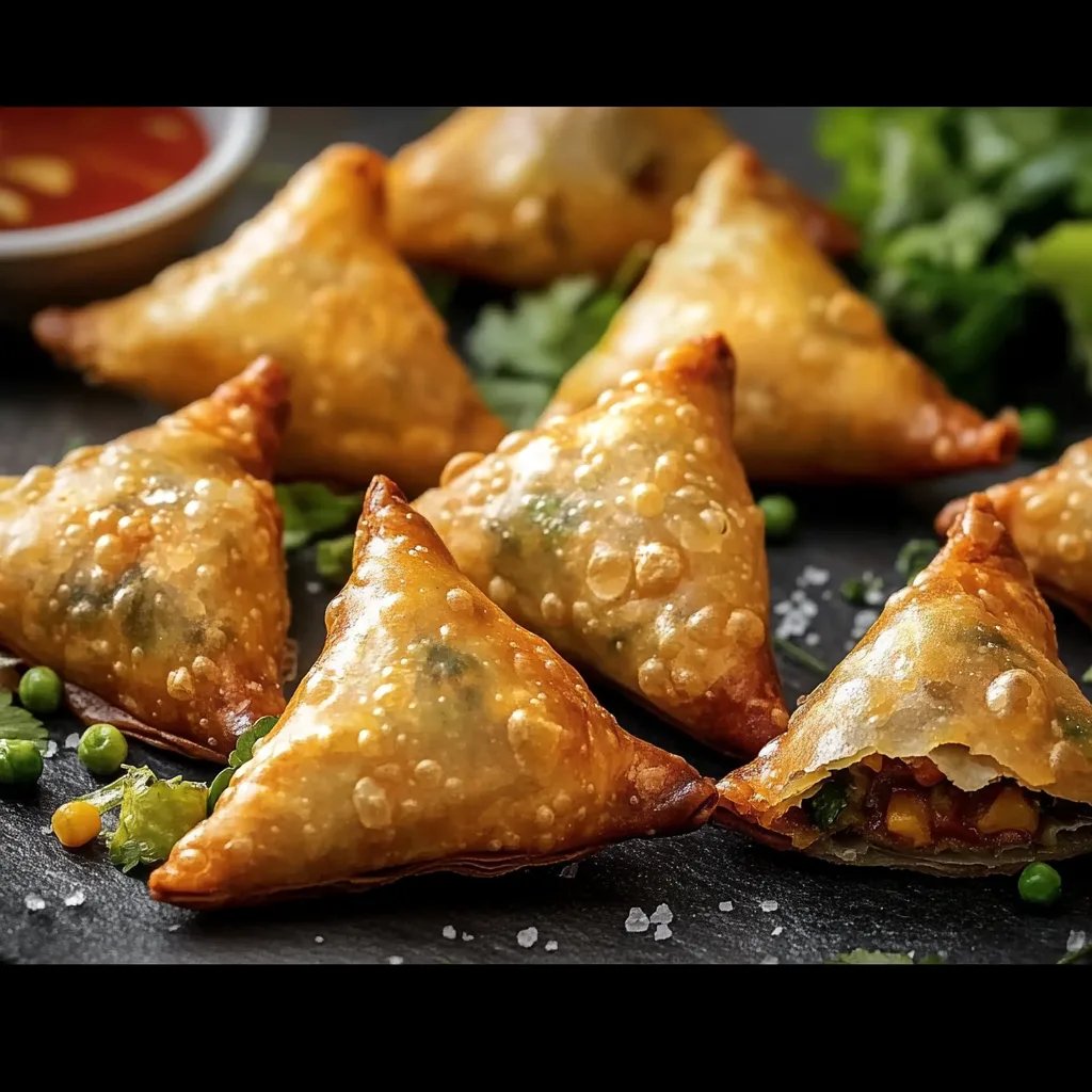 Crispy Vegetable Samosas