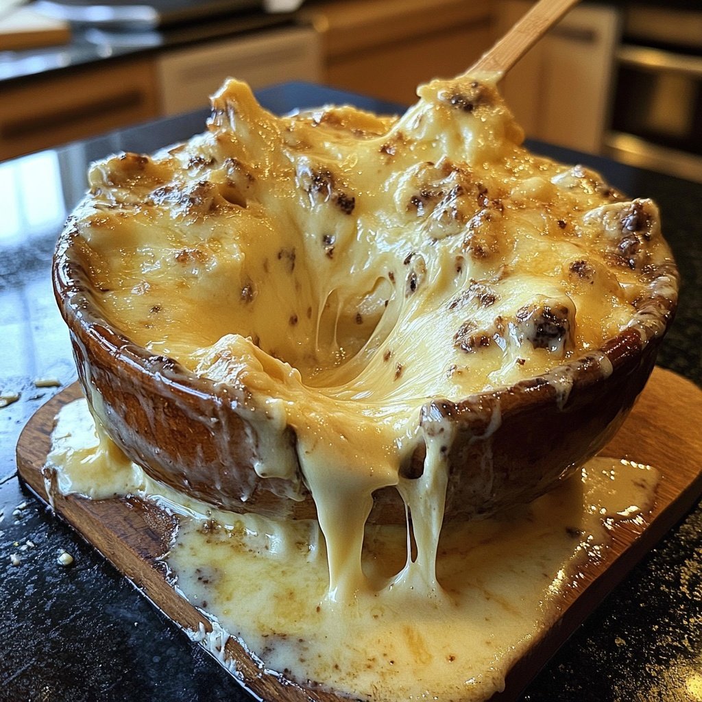 Fondue with Truffle Cheese