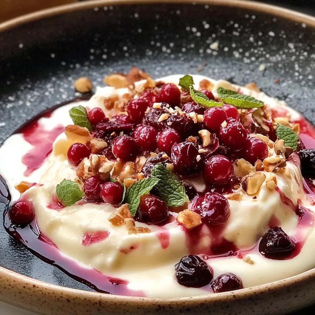 Whipped Feta with Cranberries & Walnuts