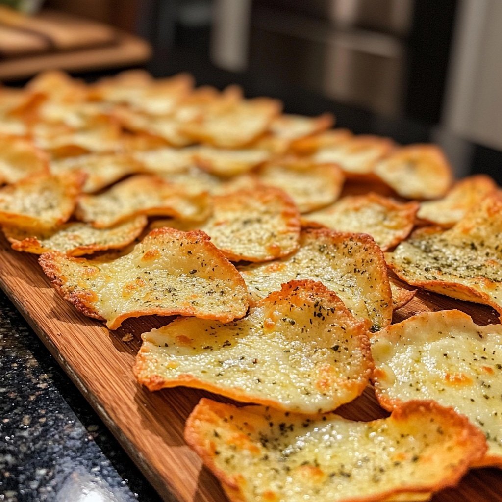 2 Ingredient Pizza Chips