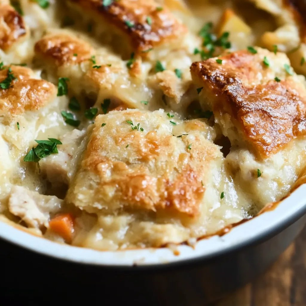 Cheddar Bay Chicken Pot Pie