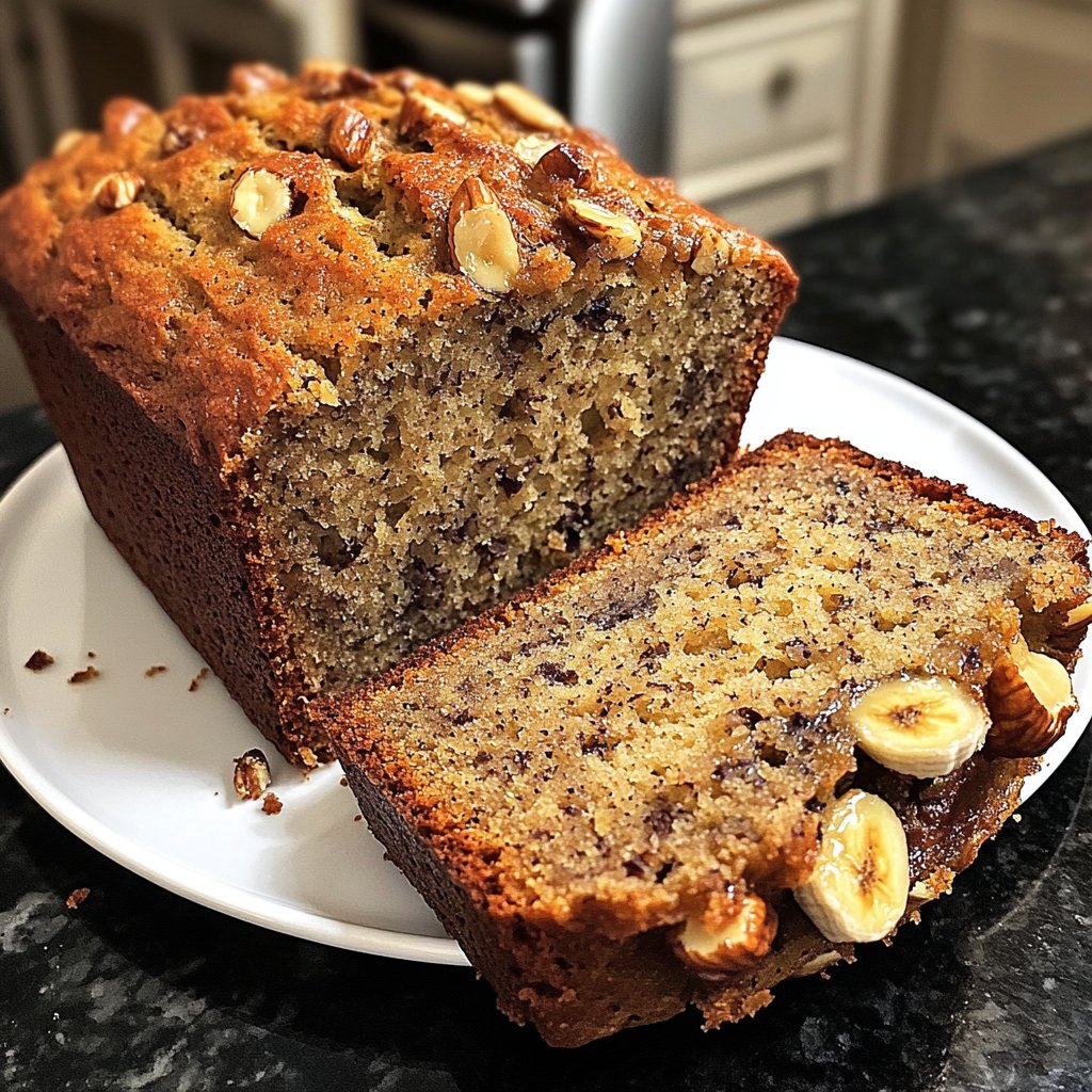 Homemade Banana Bread Recipe