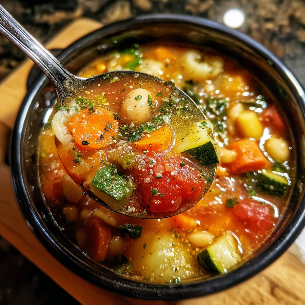 Healthy Crockpot Minestrone