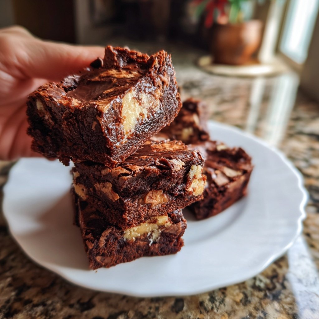 Cottage Cheese Brownies with Almond Flour